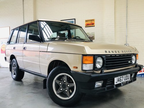 1992 RANGE ROVER CLASSIC 200 TDI - LHD - FULLY RESTORED SOLD