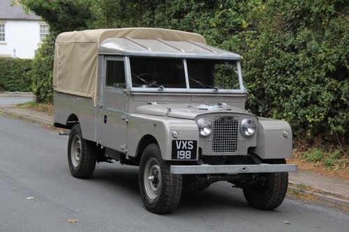 1955 Land Rover Series One Pick Up Canvas Top For Sale