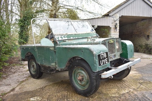 Lot 34 - A 1949 Land Rover Series I 80 inch - 10/04/2019 For Sale by Auction