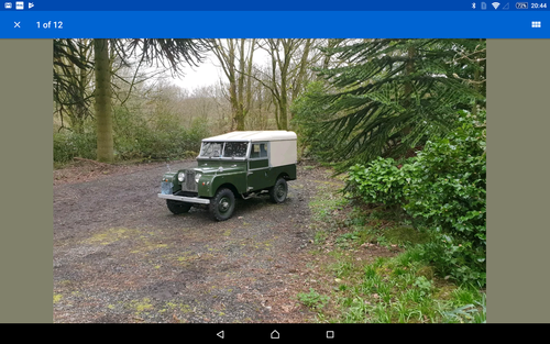 Series 1 Landrover 88" 1958 For Sale