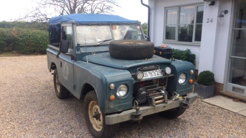 Land Rover Series III Soft Top (1981 Diesel 88") For Sale