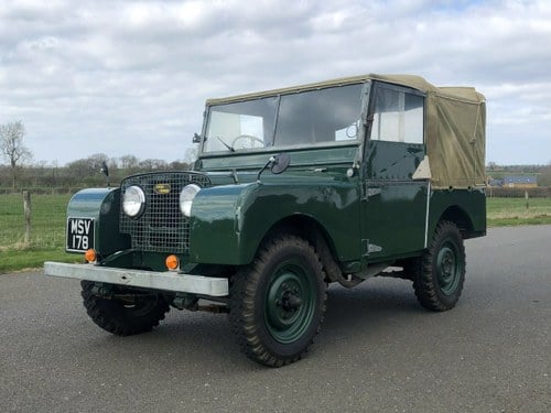 1951 Land Rover Series 1 80 SOLD