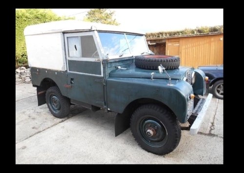 1958 Land Rover Series 1 Barn find, Undergoing restoration  In vendita
