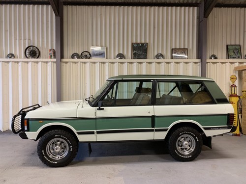 1985 “Unique” Range Rover 2 door 1 owner 21,893m from new SOLD