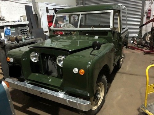 1958 Land Rover Series 2, 2.25 petrol, Galvanised chassis  SOLD
