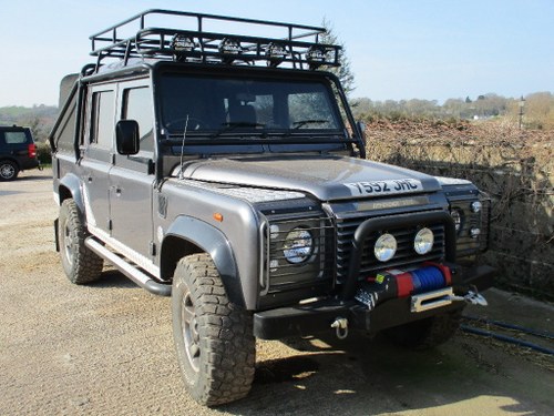 Lot 38 - A 2001 Land Rover Defender 110 Tomb Raider-23/06/19 For Sale by Auction