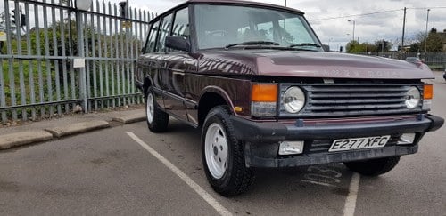 1987 ***Land Rover Range Rover July 20th*** For Sale by Auction