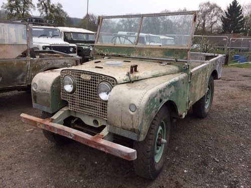 1951 Series 1 80 inch Land Rover - Lights Through The Grill  For Sale