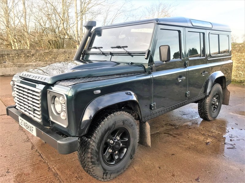 2014 left land drive Defender 110 2.2TDCi station wagon