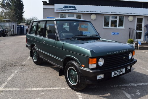 1992 Range Rover Classic 3.9i - just 36000 miles from New! For Sale