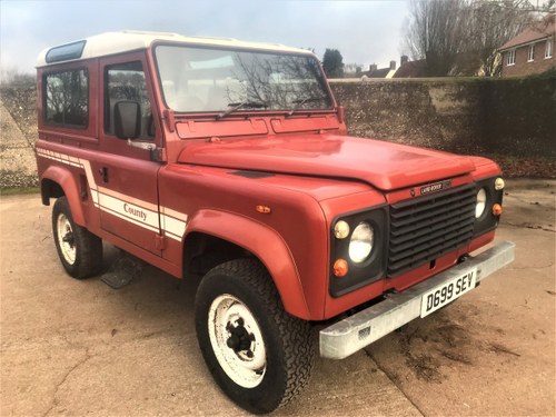 1986 land rover 90 2.5 petrol CSW 2 owners just 94000m  In vendita
