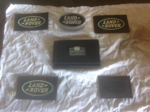 Land Rover memorabilia. SOLD