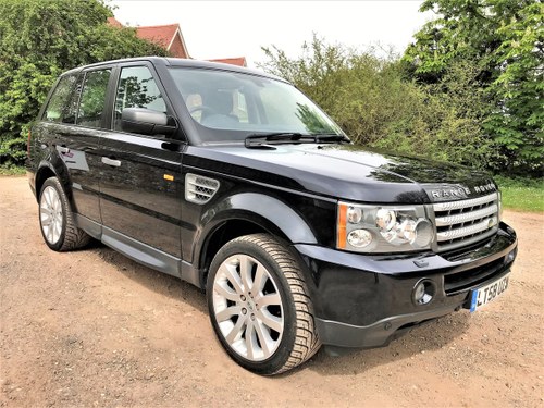 2008 08/58 Range Rover Sport TDV8 HSE+just 46000m+2 owners+FSH SOLD