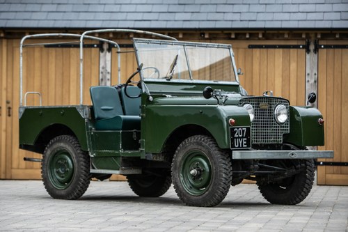 1951 Land Rover 80" Series 1 - Just £14,000 - £18,000 For Sale by Auction