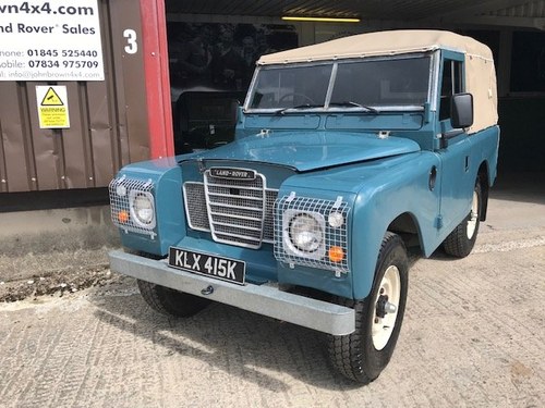 1971 Land Rover ® Series 3 *Galvanised Chassis 200 DI* (KLX) For Sale