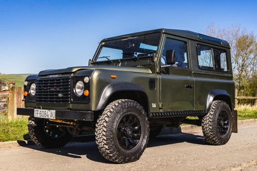 1992 Land Rover defender 90 TDi LHD Green USA EXPORT For Sale