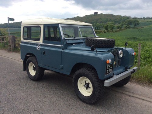 1961 LAND ROVER SERIES 2A SOLD