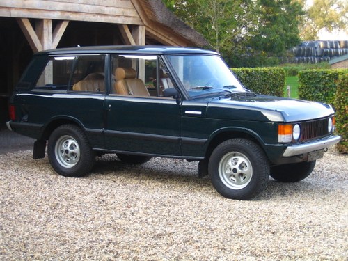 1972 Range Rover Classic Serie 1 LHD Perfect For Sale