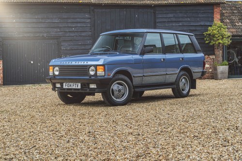 1988 Range Rover Vogue Turbo Diesel For Sale