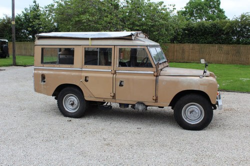 1972 Land Rover Searle Carawagon Project  In vendita