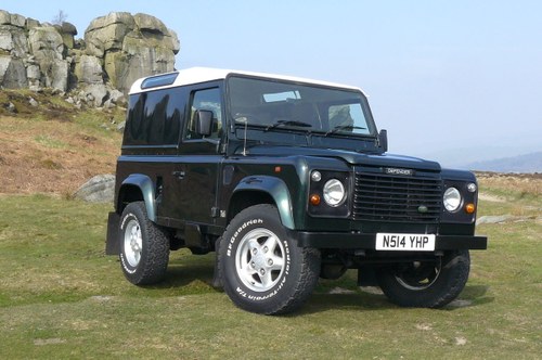 1996 DEFENDER 90 WITH LOW MILEAGE SOLD