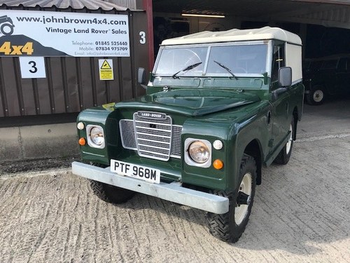 1973 Land Rover® Series 3 200TDI *Galvanised Chassis,Tax Exempt SOLD