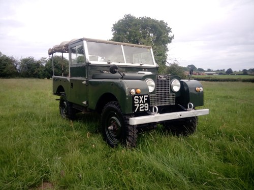 Land Rover, SERIES ONE 88" registered May 1958 SOLD