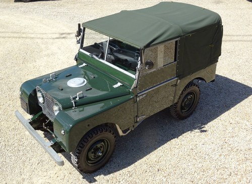 1951 Land Rover S1 80inch – Show Standard SOLD