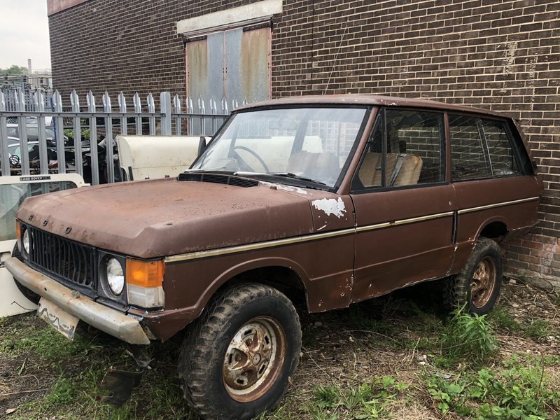 1973 suffix b range rover classic restoration project