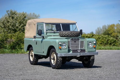 Land Rover Series 3 88" Soft Top 1975 TAX & MOT EXEMPT VERKAUFT