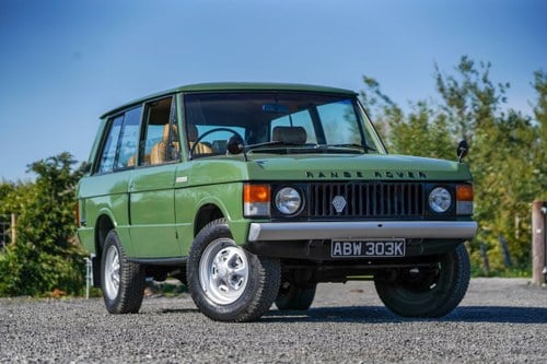 Land Rover Range Rover Suffix A Lincoln Green 1972 SOLD