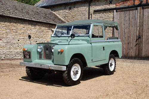1959 A rare early Series II Land Rover soft top SOLD