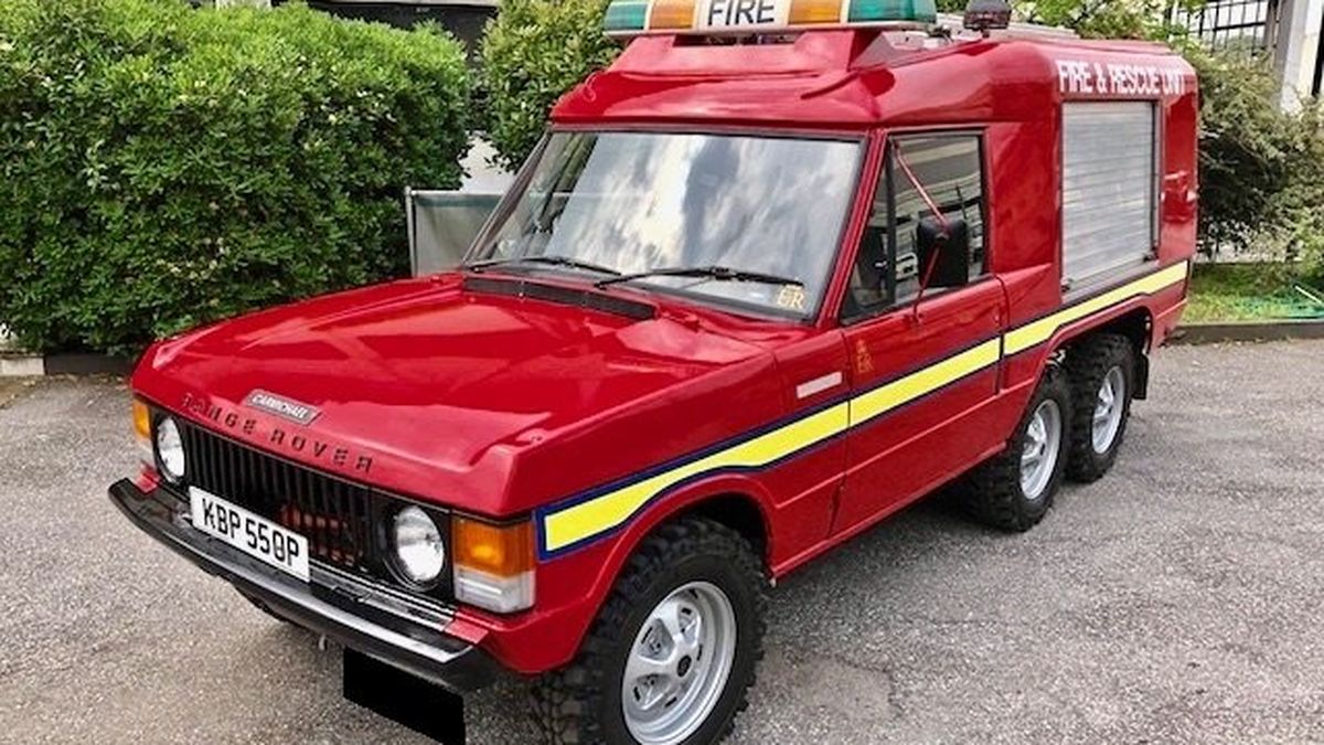 1976 Land Rover Range 6 Wheeler Fire & Rescue in Italy - For Sale | Car ...