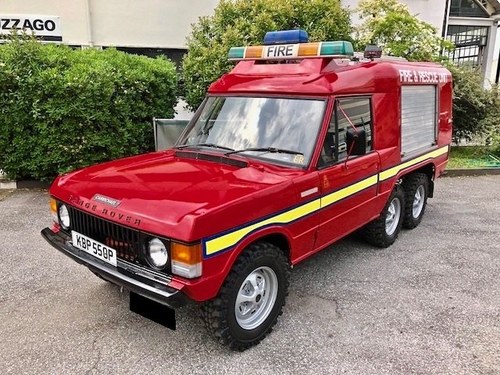 1976 Land Rover - Range 6 Wheeler Fire & Rescue VENDUTO