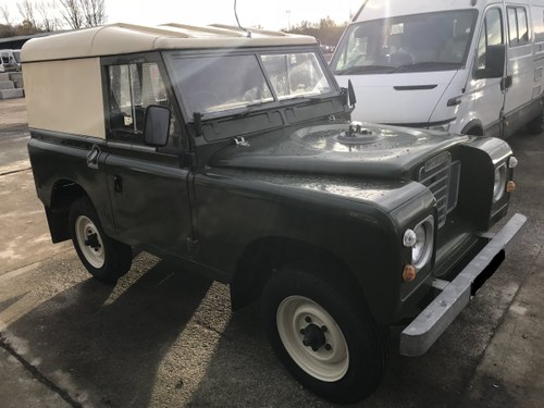 1977 Land Rover Series 3 2.25 Galvanised chassis & bulkhead For Sale
