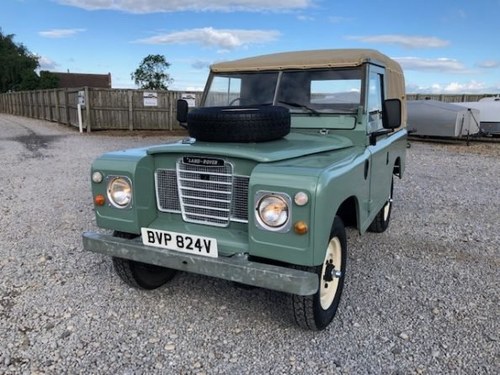 1979 Land Rover® Series 3 *Soft Top* (BVP) RESERVED In vendita