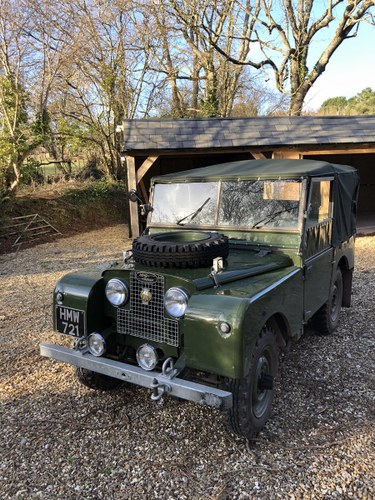 Landrover series 1 1952 matching numbers For Sale