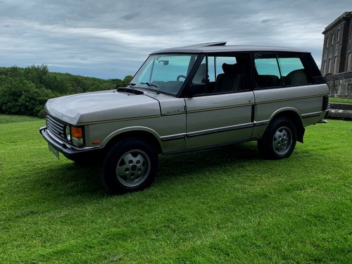 1991 Range rover two door  Silverfox Edition For Sale