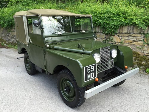 1951 LAND ROVER series one SWB 80 INCH  For Sale