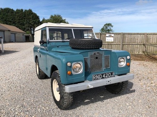 1971 Land Rover® Series 2a *Rare Crossover Model* (RND) SOLD