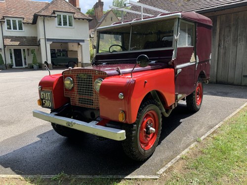 1950 Series One Fire Tender 80 For Sale
