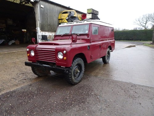 1983 Unique Series 3 Armoured Pay/Diamond transport S.A.  For Sale