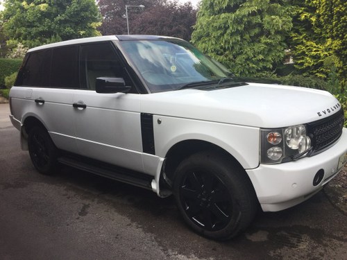 2005 Rangerover L322 Autobiography white with blac For Sale