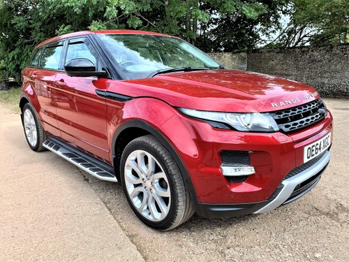 high spec 2015 range rover evoque dynamic plus 2.2SD4 auto SOLD