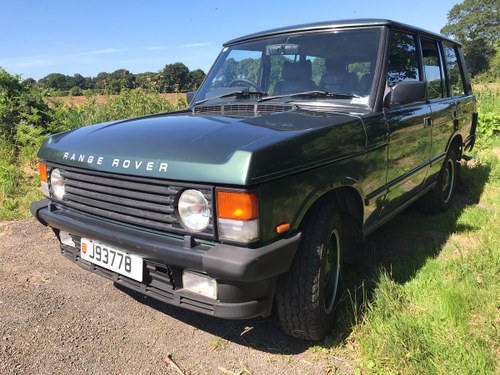 1990 Range Rover Vogue SE One Owner,full service history from new For Sale