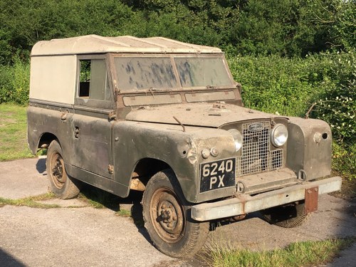 1960 Land Rover Series 2 SWB Hardtop 1 previous owner   For Sale