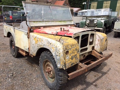 1949 Series 1 Land Rover 80 inch for restoration For Sale