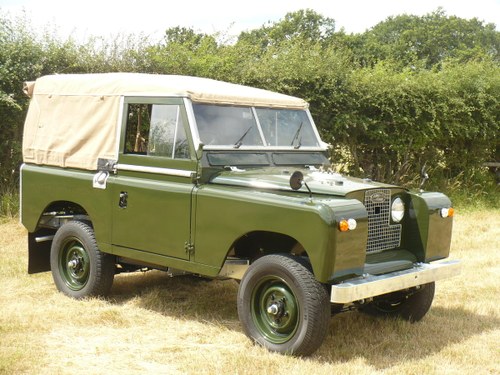 1968 Land Rover 88” Series 2A Petrol Soft-Top SOLD