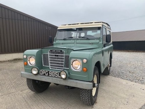 1972 Land Rover® Series 3 *Galvanised Chassis Station Wagon* (OPG SOLD