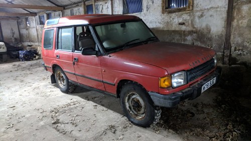 1995 Land Rover Discovery TDi Red In vendita